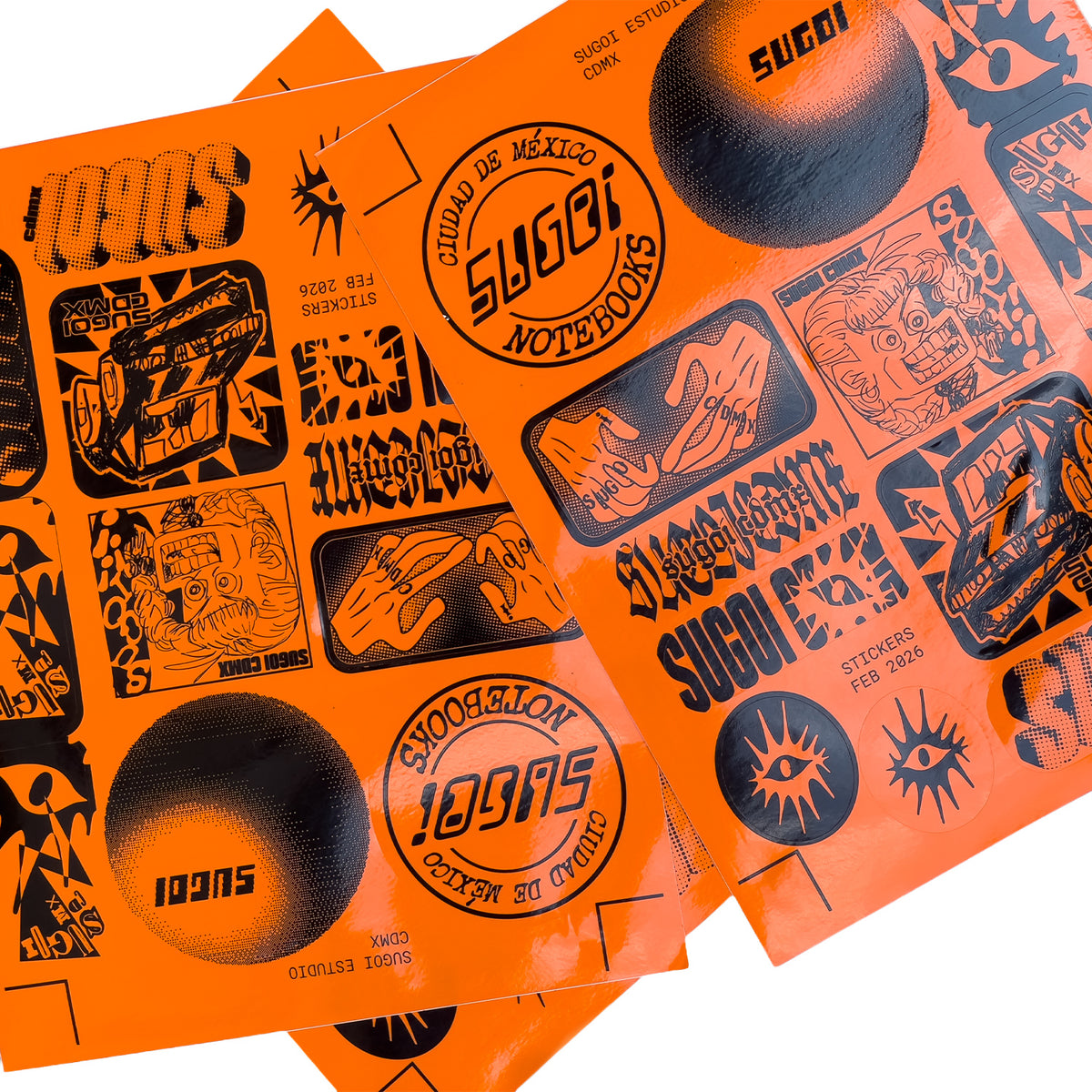 Sticker Pack VOL. 2. (Vinyl, Serigrafía)