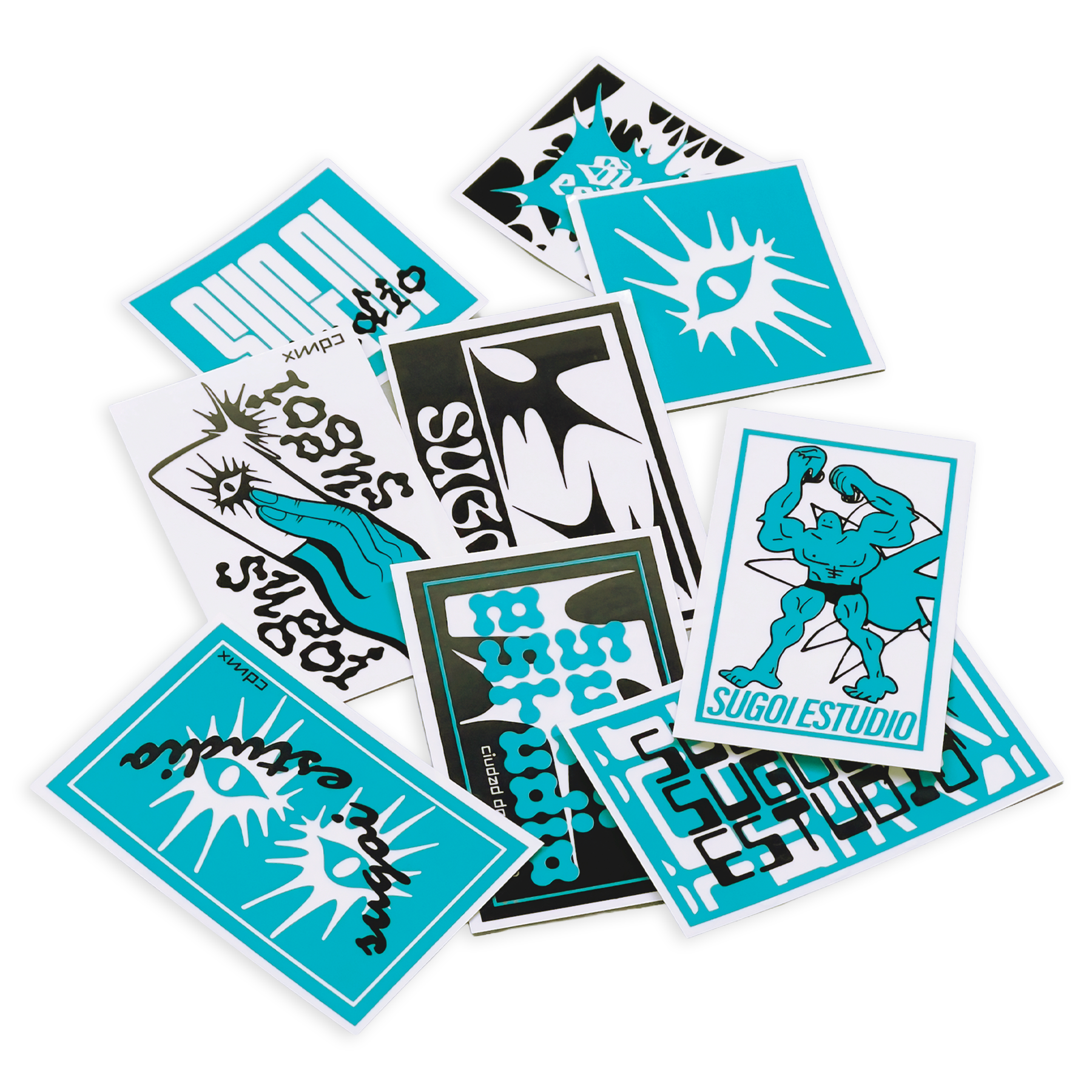 Sticker Pack VOL. 1. (Vinyl, Serigrafía)