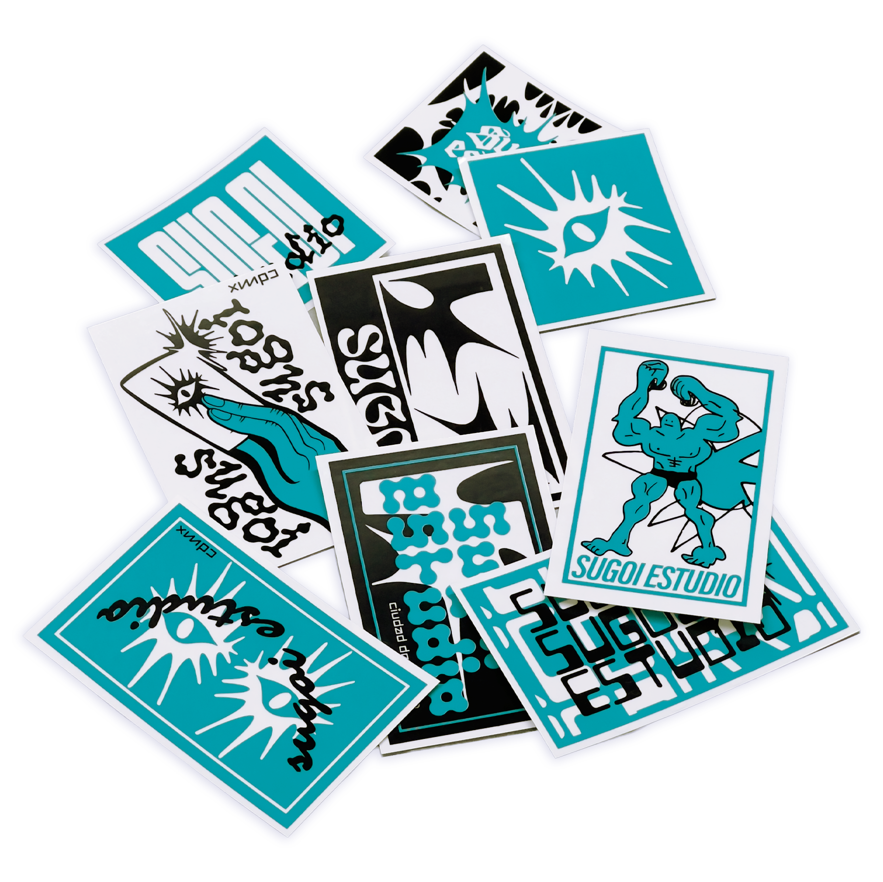 Sticker Pack VOL. 1. (Vinyl, Serigrafía)